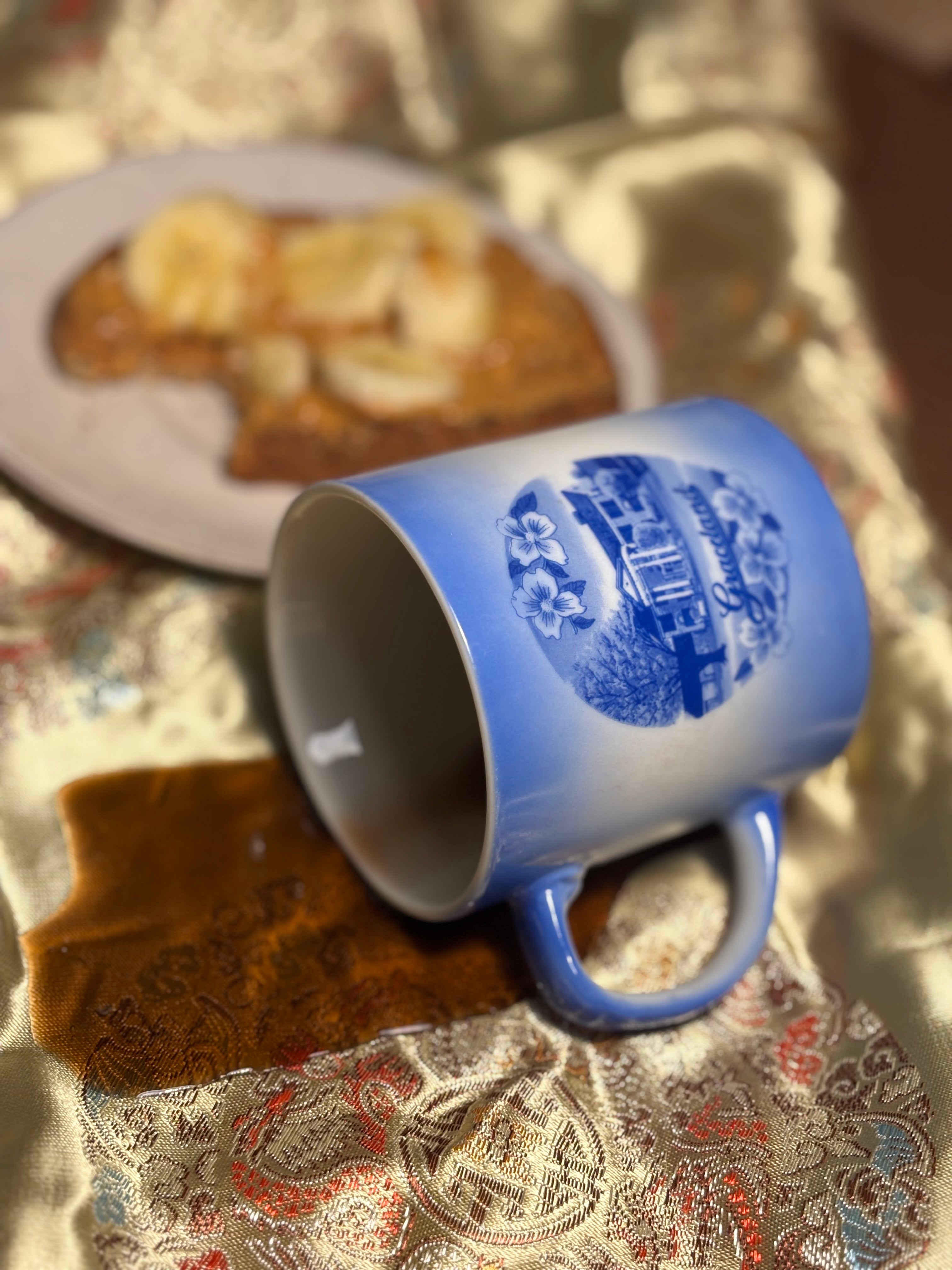 Graceland Elvis memorabilia prank spill mug